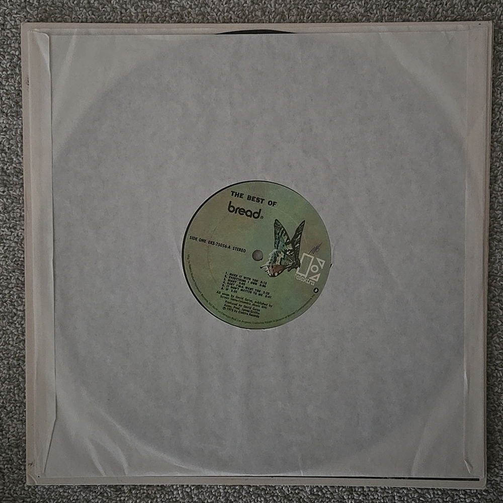 Vintage The Best of Bread 1973 LP Vinyl Album Record - Picture 4 of 8